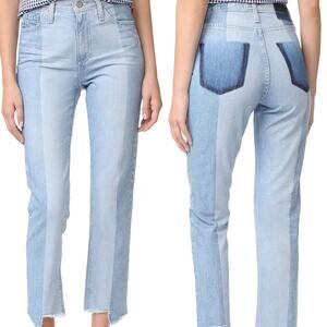 AG Adriano Goldschmied Women's Phoebe Vintage High Rise Jean Tapered Leg Size 27